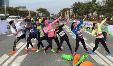 Fruitful Jewelry Co., LTD join 2015 Yiwu International Marathon